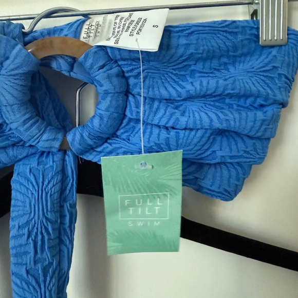 Full Tilt- 2 piece blue bikini. New with tags attached. Super cute! - Picture 8 of 10